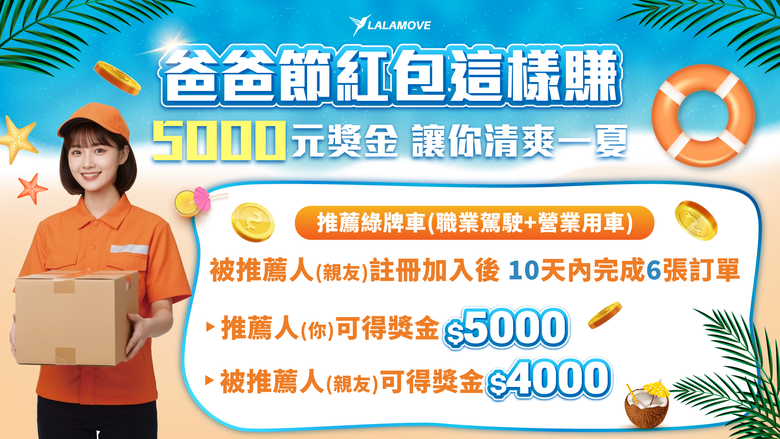 [2025/07最新] Lalamove啦啦木司機/外送員 新手加入/開通教學 & 老手加成/任務獎勵攻略整理