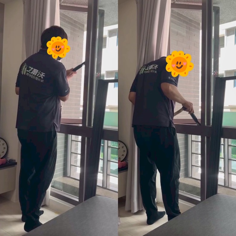 家有過敏人 艾爾沃防霾紗窗裝潢紀錄