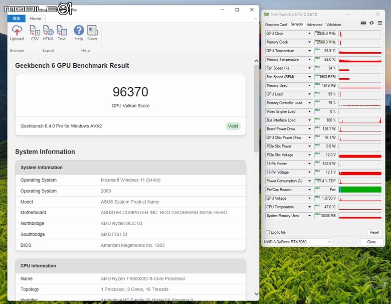微星 GeForce RTX 5050 8G Gaming OC 顯示卡開箱實測 最平價 RTX 50 顯卡真便宜還是智商稅？