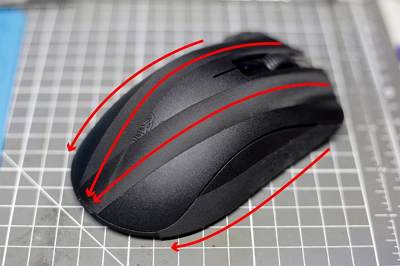 滑鼠防滑貼狠黑硬剛DIY