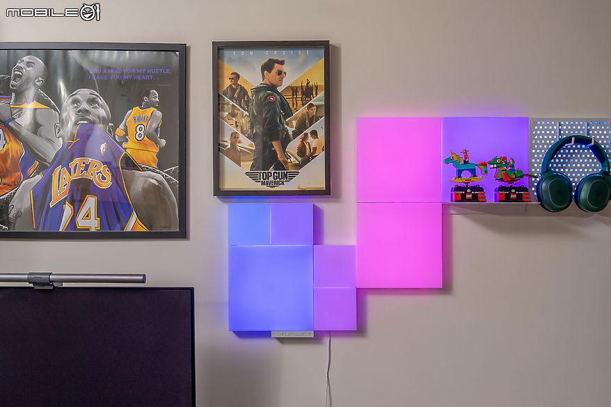 Nanoleaf Blocks 智慧拼接方塊燈體驗報告｜自由打造空間燈光氛圍感