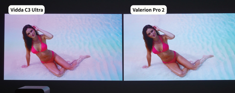 【阿洪開箱中】2025年 4K 中長焦投影機性價比之爭 超越前代:Vidda C3 Ultra 正面挑戰 Valerion Pro 2 (影片置底)