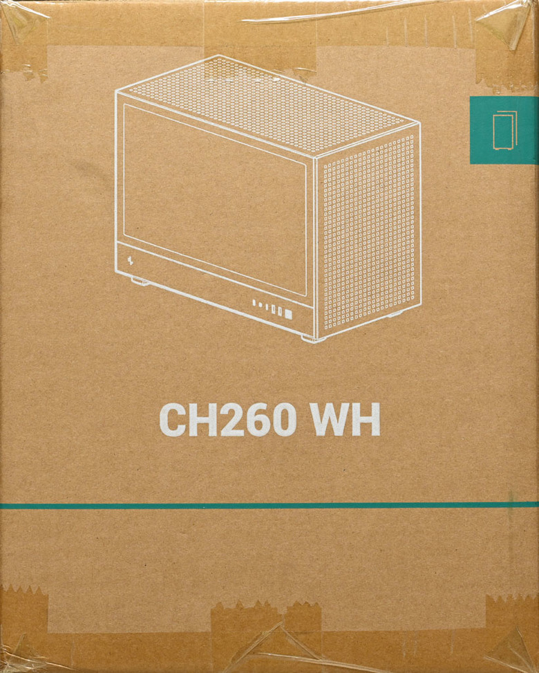 點我看大圖 DEEPCOOL CH260 WH機殼開箱