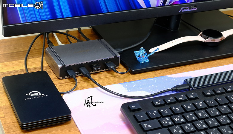 點我看大圖 Thunderbolt 5效能實測OWC外接SSD與Thunderbolt Share分享