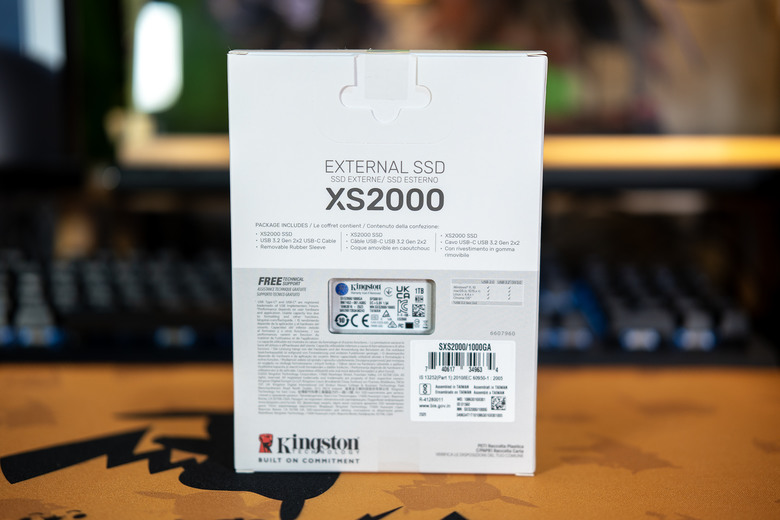 【輕巧可靠+極致速度】Kingston XS2000 外接式固態硬碟~！