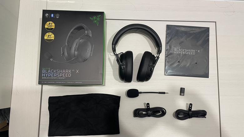 【阿洪開箱中】Razer 雷蛇 黑鯊 Blackshark V3X Hyperspeed 電競耳麥 戴三小時不悶、PS5+iPad+筆電全都通!三模連線軟硬體全面實測(圖多)