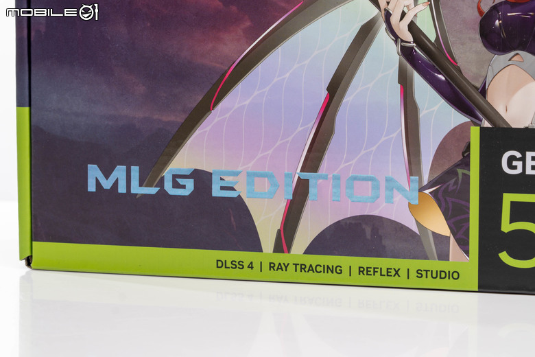 微星 GeForce RTX 5070 Ti 16G MLG Edition 魔龍姬版本顯示卡開箱 以獨特艷紅設計賦予火熱性能