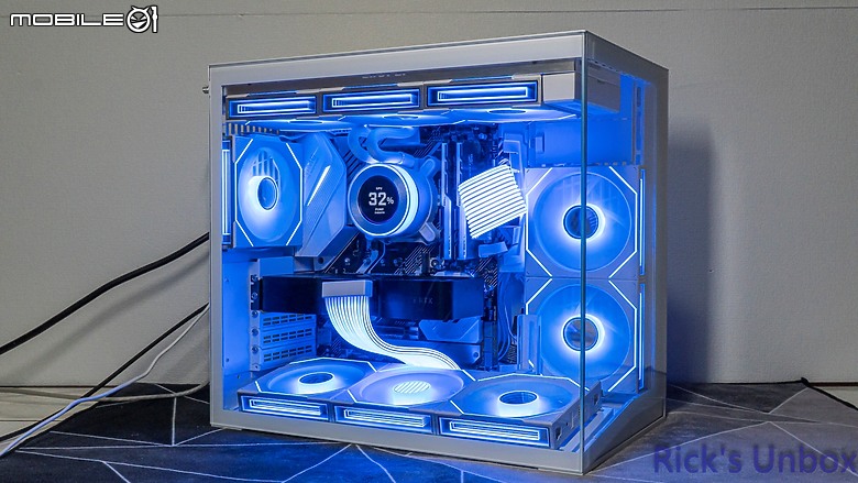 點我看大圖 【開箱】MINI的更全面更有特色 | LIAN LI O11 DYNAMIC MINI V2 WHITE