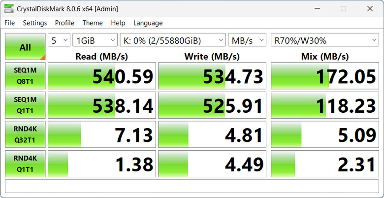 【開箱簡測】Seagate NAS (那嘶狼) IronWolf Pro 30TB ST30000NT011 硬碟效能簡測 (圖多)