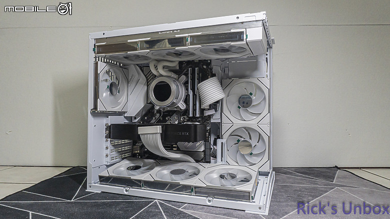點我看大圖 【開箱】MINI的更全面更有特色 | LIAN LI O11 DYNAMIC MINI V2 WHITE