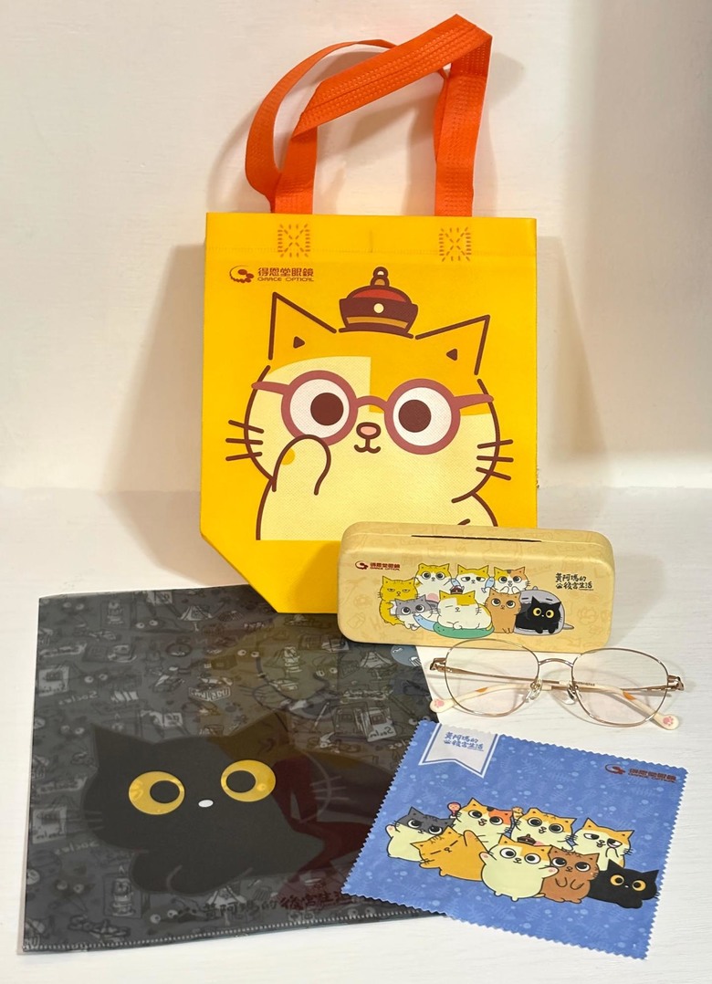 黃阿瑪 x 得恩堂聯名眼鏡😺｜小花款開箱