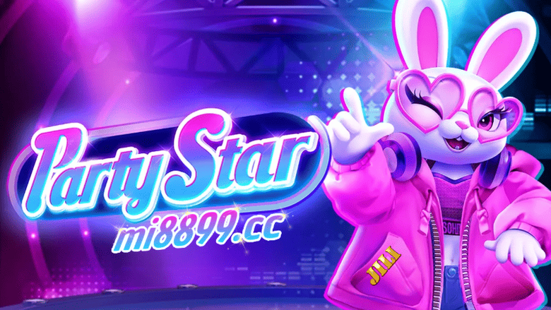JILI《Party Star》与兔子DJ一起点燃夜晚派对