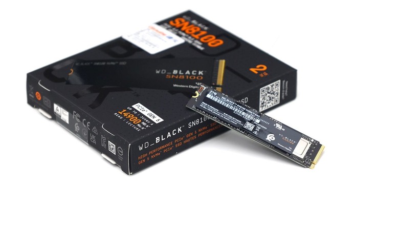 WD_BLACK 首款 PCIe Gen5 SSD，旗艦 SN8100 效能實測