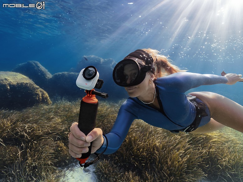 Insta360 GO Ultra 免手持的口袋相機重磅回歸|4K60p x 1/1.28 吋 CMOS x 可換記憶卡!