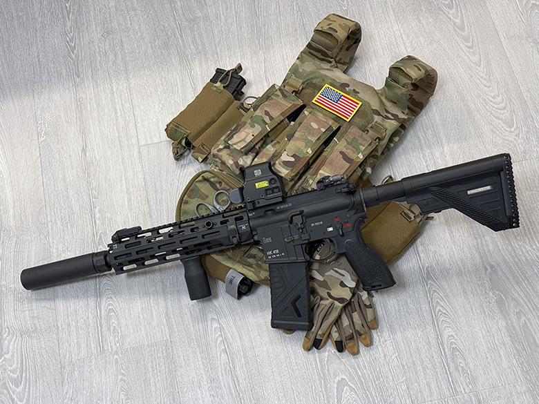 GHK HK416A5 氣動空氣軟槍開箱 | 黑長直獨特的魅力(?!)