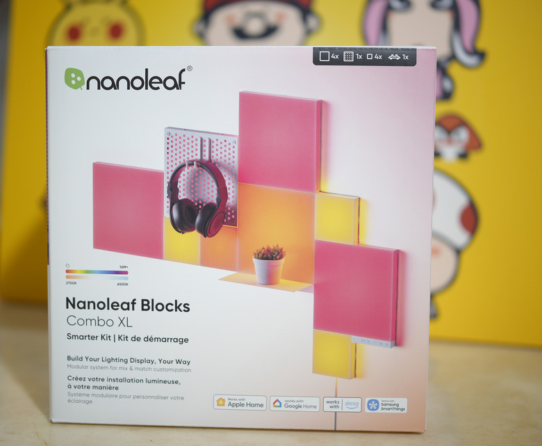【開箱！】智慧拼接方塊燈 - Nanoleaf Blocks - 拼出自己的專屬氛圍燈！