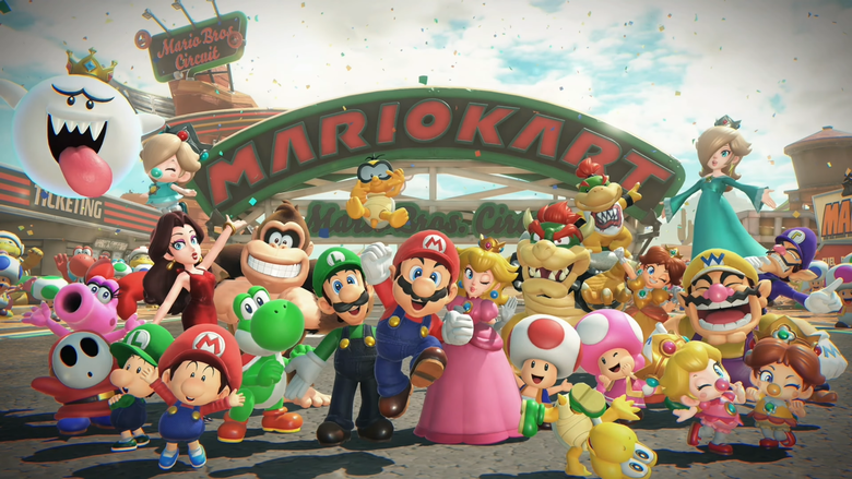 『瑪利歐賽車開放世界』尋找問號板