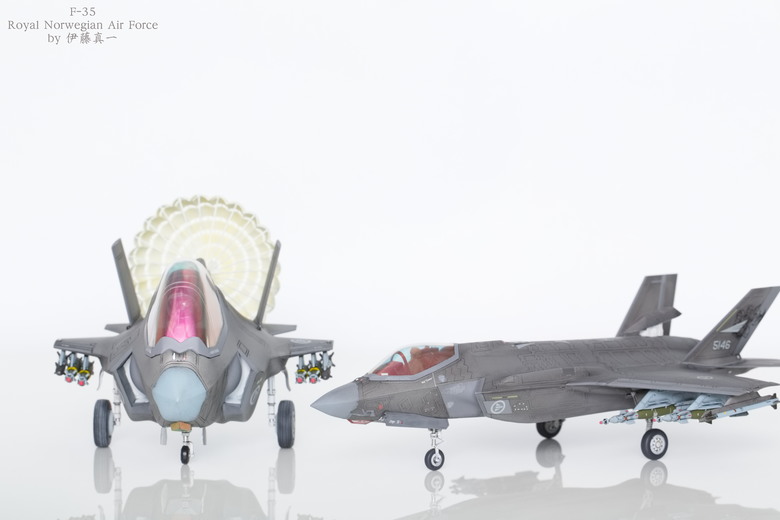 【模型樣品製作】TAMIYA 1/72 F-35A & F-35Q