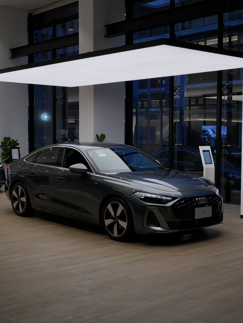 實車分享｜Audi A5 TFSI S line｜珍珠鋼鐵灰 Daytona Grey 6Y