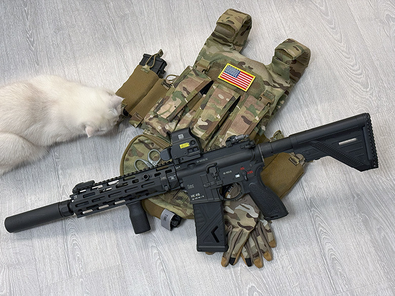 GHK HK416A5 氣動空氣軟槍開箱 | 黑長直獨特的魅力(?!)