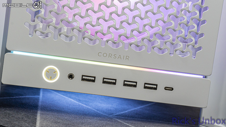 【開箱】高模組化頂級中塔機殼 | CORSAIR FRAME 5000D RS ARGB WHITE
