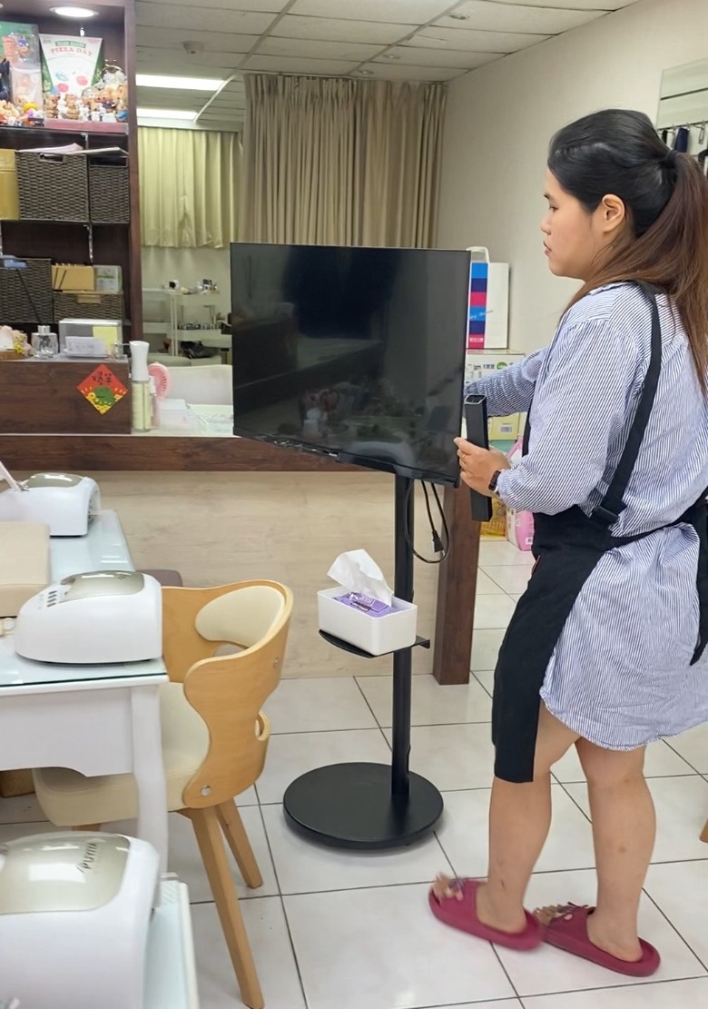 分享電視立架組合 飛利浦32PHH6509｜小資美甲店好用升級