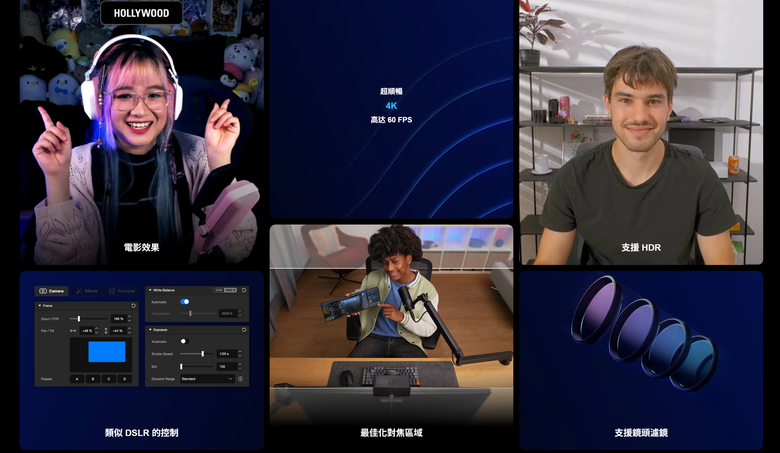 Elgato 推出新款 Facecam 4K 攝影機 不僅提供 4K 60p 拍攝格式更有可換濾鏡功能