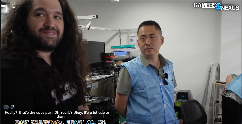 修顯卡的張哥上Gamers Nexus的YT頻道了!