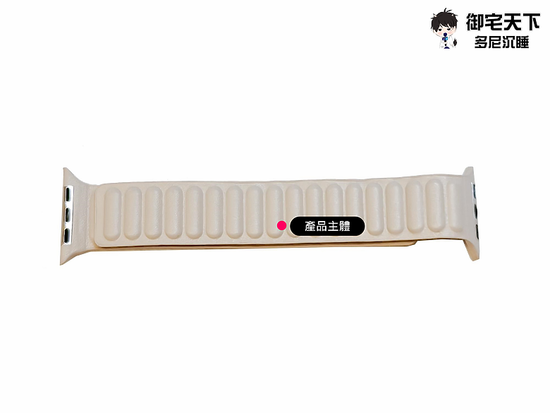 點我看大圖 開箱|TOUGHER Apple Watch Ultra 錶帶磁吸款 - 錶面大小 42-49 mm 都適用,PU 皮加磁吸設計之作!
