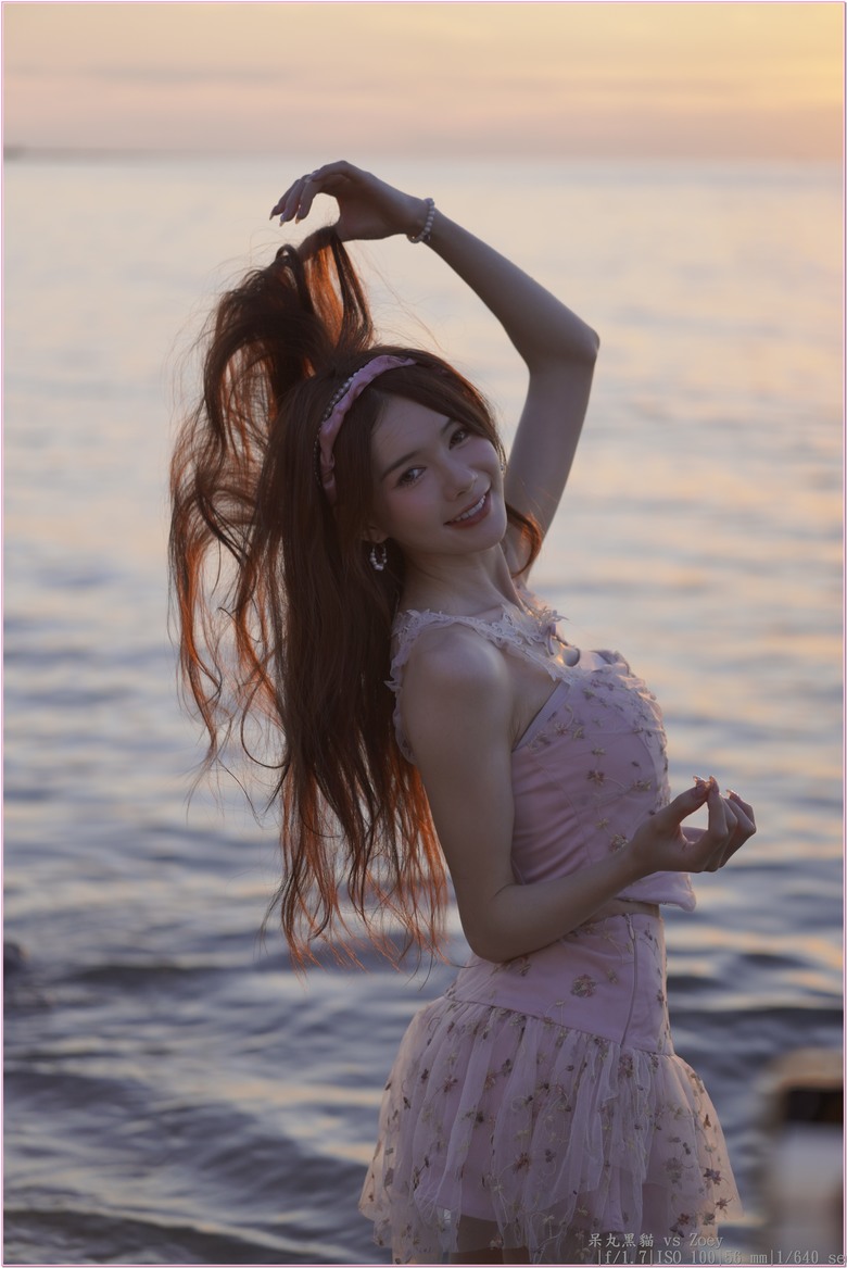 【 陽光沙灘俏Zoey 】淺水灣的夕陽照及臨時雨隨拍分享!