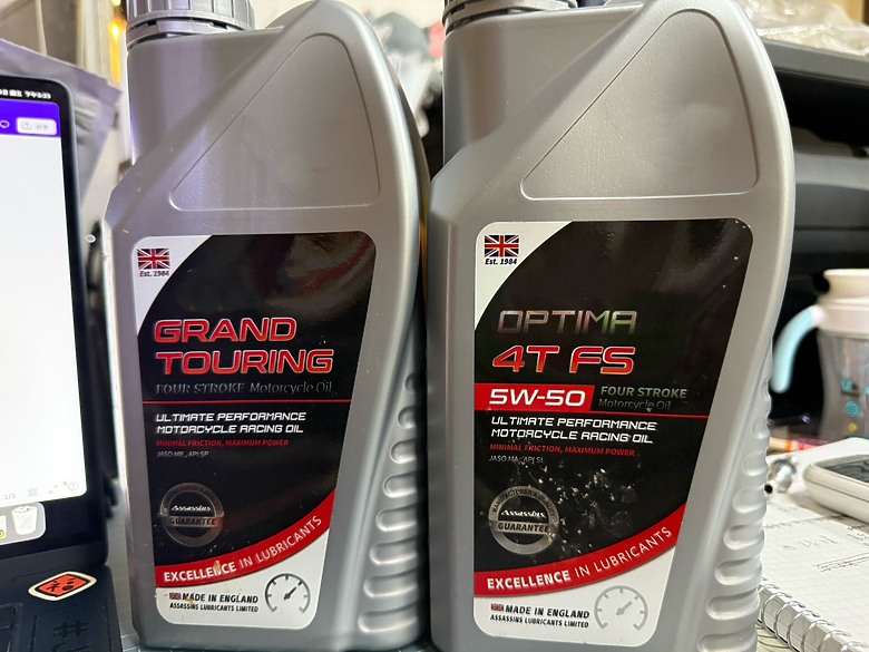 點我看大圖 同品牌不同號數機油散熱、加速性能測試(5W50與5W40測試