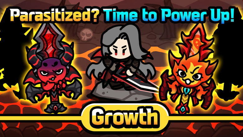 《寄生之刃:放置RPG》Sword Parasite: Idle RPG 8月22日更新 Q版畫風 韓國放置型 RPG | 黑暗惡搞 放置冒險 進化、吞噬、對決史詩BOSS 收集詭異寄生能力