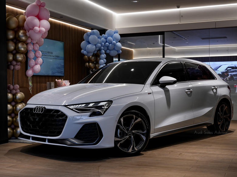 交車分享|A3 Sportback 35 TFSI S line|今天的主角,不在副駕。