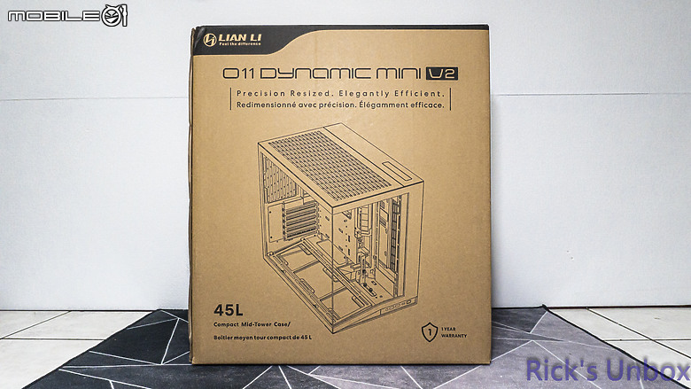 點我看大圖 【開箱】MINI的更全面更有特色 | LIAN LI O11 DYNAMIC MINI V2 WHITE