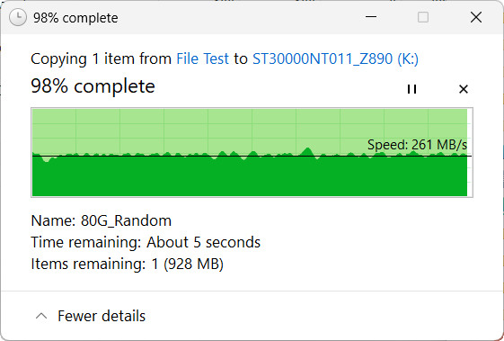 【開箱簡測】Seagate NAS (那嘶狼) IronWolf Pro 30TB ST30000NT011 硬碟效能簡測 (圖多)