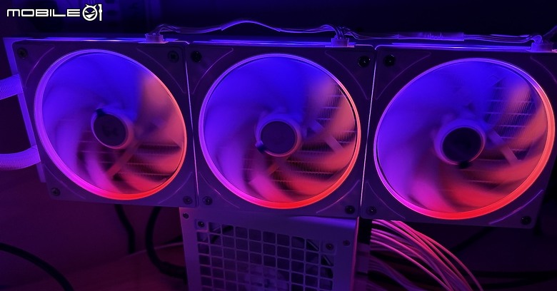 點我看大圖 幻彩星環風扇 DEEPCOOL 九州風神 LM360 AIO 開箱