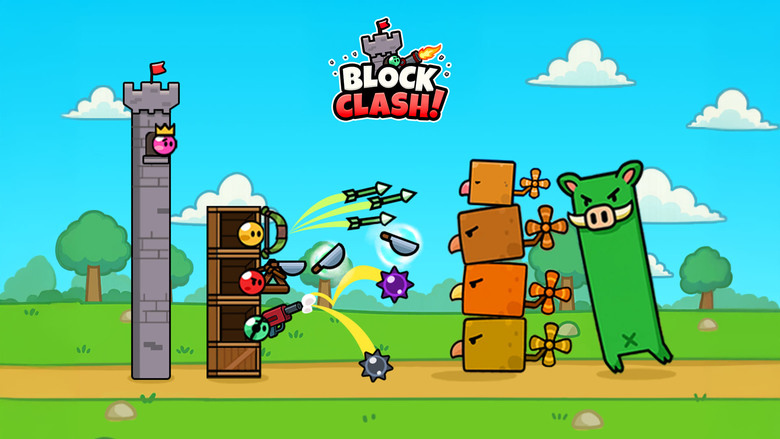 《方塊衝突!- 塔防》Block Clash 8月12日 通知上架 益智策略休閒塔防遊戲 | 擺放槍弓魔法抵擋怪物潮 Rogue 隨機升級+武器超進化 拼圖解鎖毀天技能 策略×運氣決定王國命運