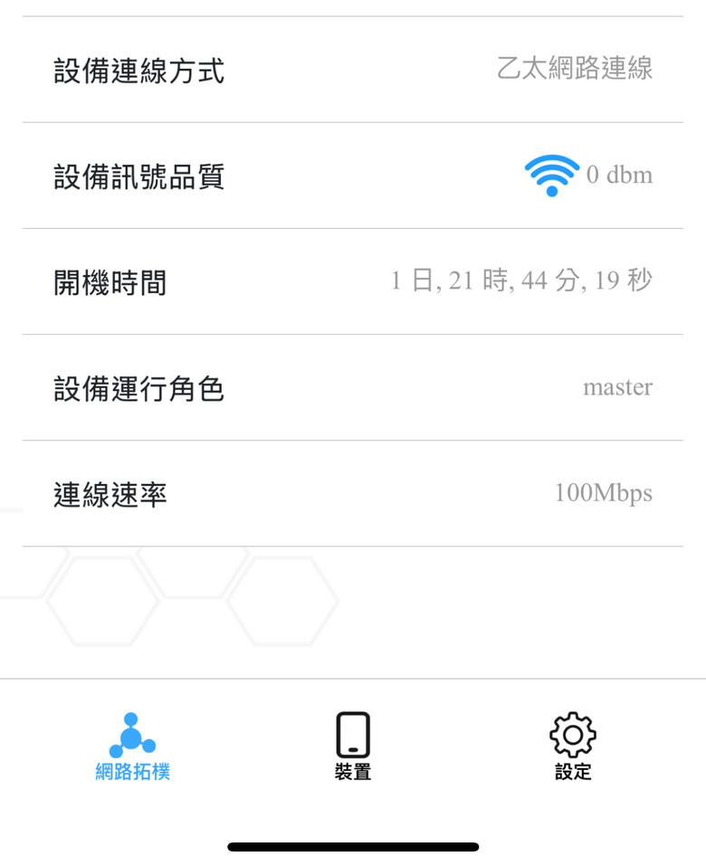 中華電信全屋通連線速度問題