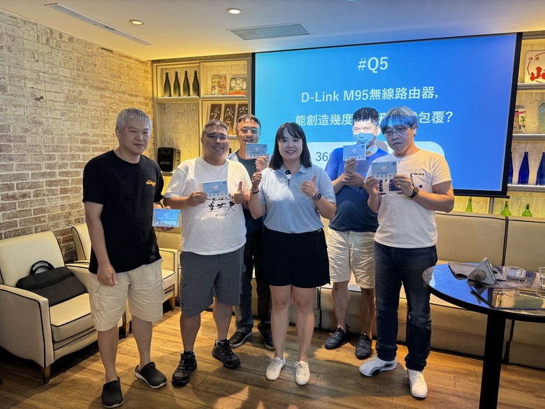 D-Link Wi-Fi 7 玩家體驗會 - 7速飛馳 馴服你的網