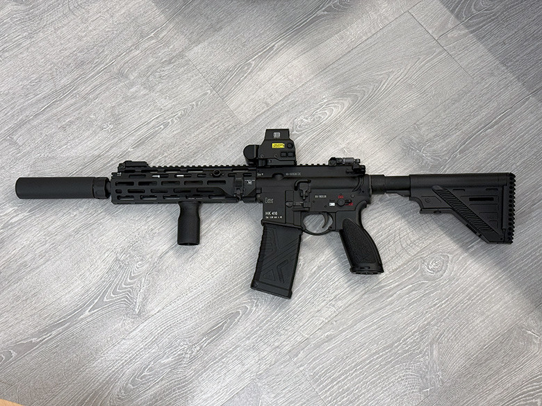 GHK HK416A5 氣動空氣軟槍開箱 | 黑長直獨特的魅力(?!)