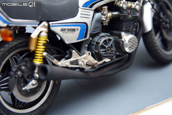 [模型製作記]HONDA CB750F 1/12