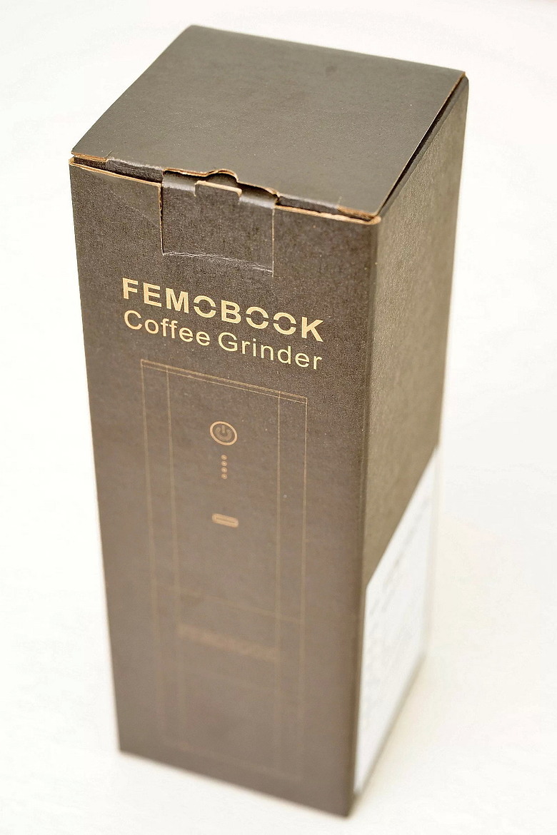 Femobook A2 充電磨豆機，開箱心得