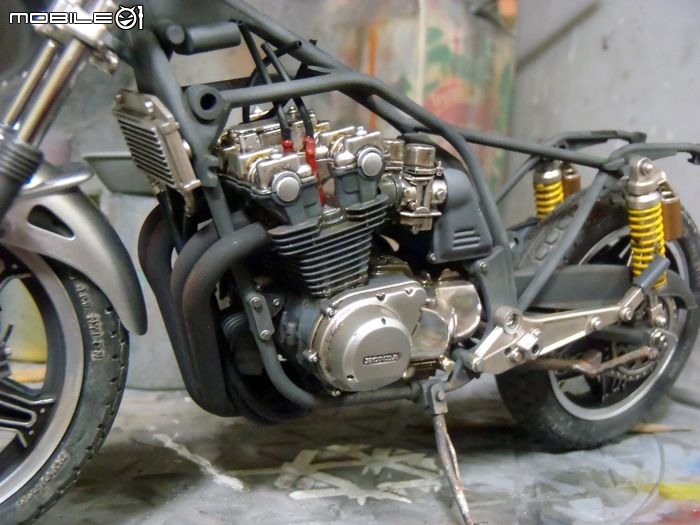 [模型製作記]HONDA CB750F 1/12