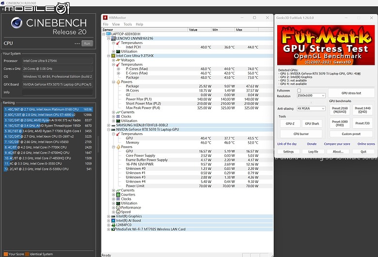 Lenovo Legion Pro 5i (Gen10) 體驗｜裡外全面進化，RTX 5070 Ti 電競新戰力！