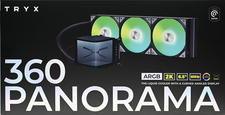 點我看大圖 創氪星系TRYX展域PANORAMA 360 ARGB一體式水冷散熱器開箱