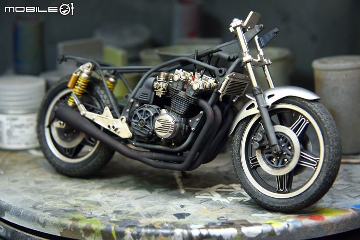 [模型製作記]HONDA CB750F 1/12