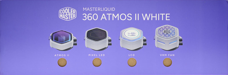 COOLER MASTER MASTERLIQUID 360 ATMOS II WHITE一體式水冷散熱器開箱