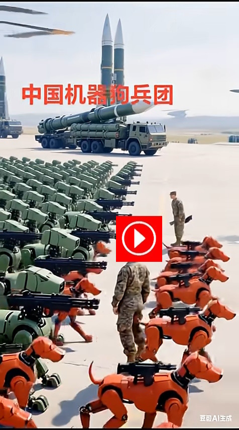 當機器狗配備激光雷射槍時，陸軍會變成什麼？
