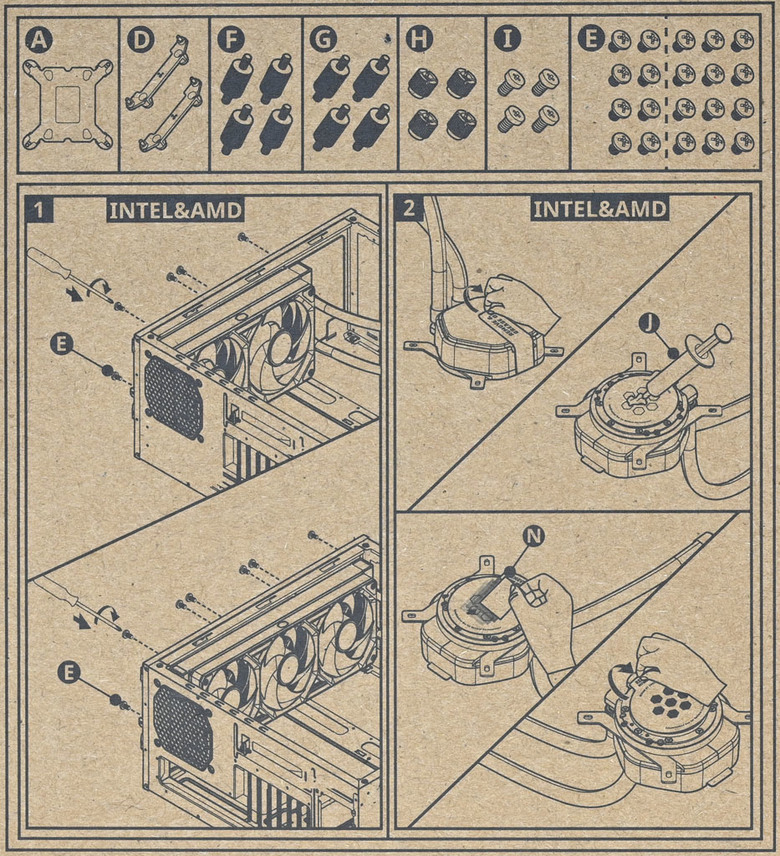 COOLER MASTER MASTERLIQUID 360 ATMOS II WHITE一體式水冷散熱器開箱