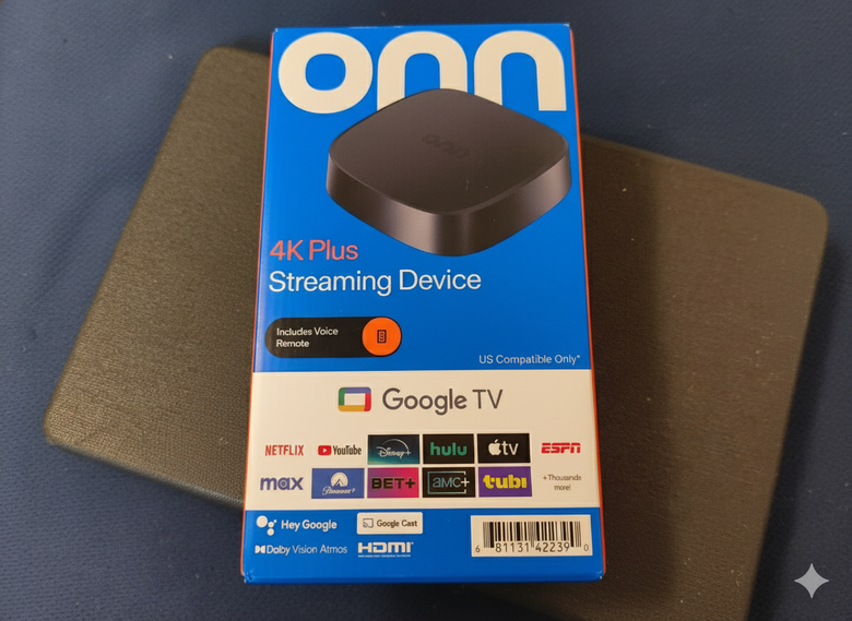 2025 新版 Walmart onn. Google TV 4K Plus Streaming Device 電視盒